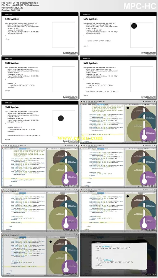 Lynda – Design the Web: Using Symbols in SVG的图片2