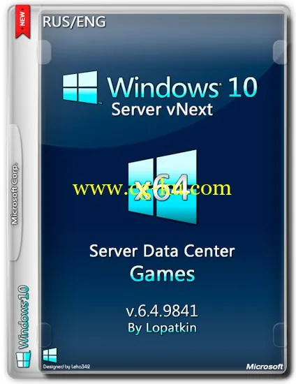 Windows Server vNext x64 Server Data Center v.6.4.9841 Games (RUS/ENG/2014)的图片1