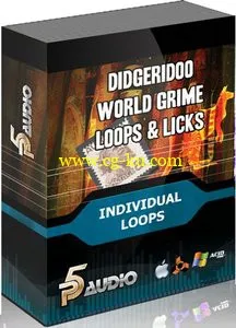 P5 Audio World Grime Loops and Licks Didgeridoo [WAV/REX2/AiFF]的图片1