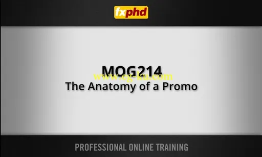 FXPHD – MOG214 The Anatomy of a Promo的图片1