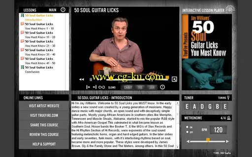 Truefire – Jay Williams’ 50 Soul Guitar Licks You Must Know (2014)的图片2