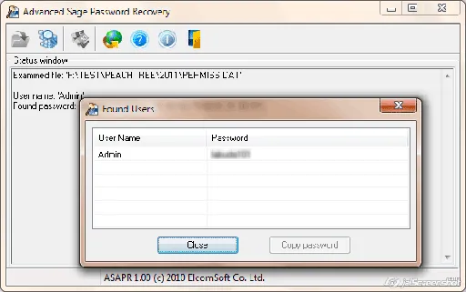 Advanced Sage Password Recovery 2.40.546 密码保护工具的图片1