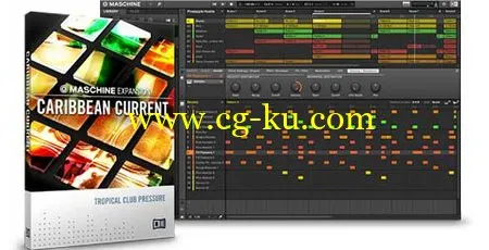 Native Instruments Maschine Expansion Carribean Current v1.0.0的图片1