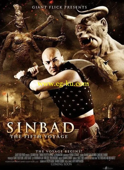 Sinbad The Fifth Voyage 2014 BRRip XviD AC3-EVO 辛巴达：第五次航行的图片1