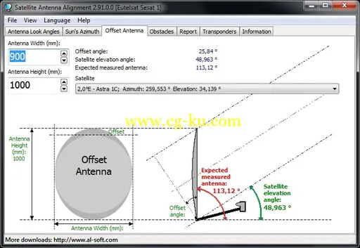 Satellite Antenna Alignment 2.97.0.0 Multilingual 卫星天线对准的图片1