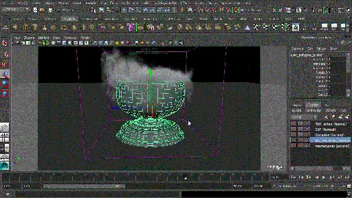 Simulating a Dry Ice Effect in Maya的图片2