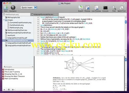 Taco Software Latexian 1.2.7 MacOSX的图片1