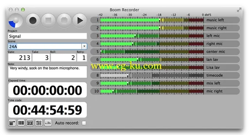 Boom Recorder Pro 8.7.0 MacOSX的图片1