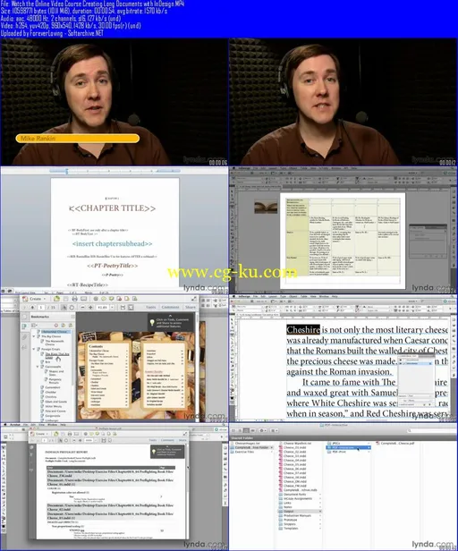 Lynda – Creating Long Documents with InDesign的图片1