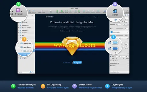 Sketch v3.1.1 MacOSX的图片1