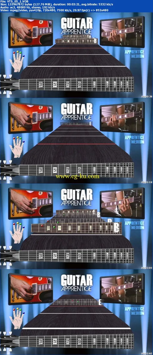 Guitar Apprentice – Rock Hits Edition 摇滚吉他课程的图片1