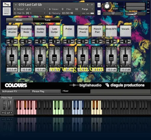 Big Fish Audio & Dieguis Productions Colours KONTAKT MULTiFORMAT的图片2