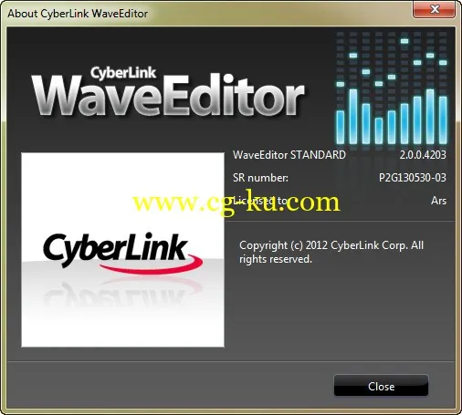 CyberLink WaveEditor 2.0.8205.0 Multilingual的图片1