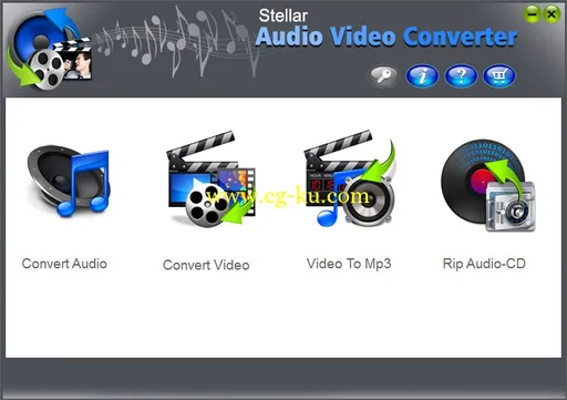 Stellar Audio Video Converter 1.0 音视频转换工具的图片1