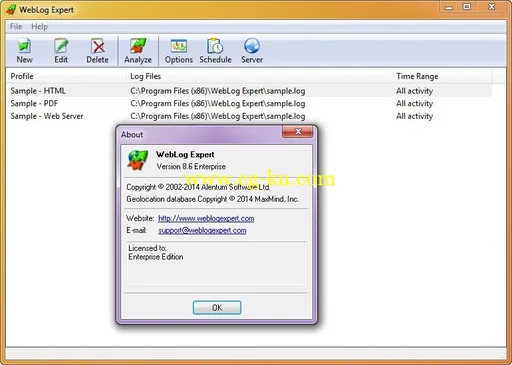 WebLog Expert Enterprise Edition 8.6的图片1