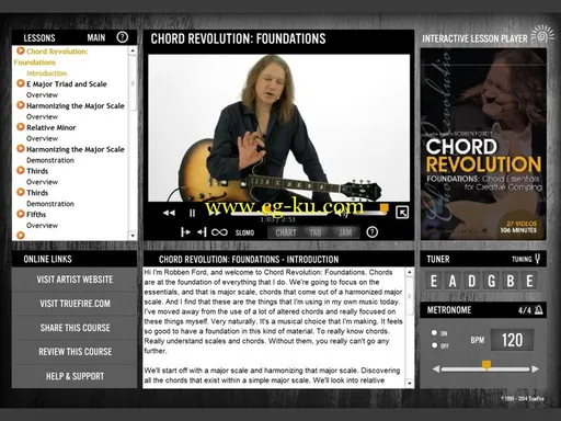 Truefire – Robben Ford’s Chord Revolution: Foundations (2014)的图片2