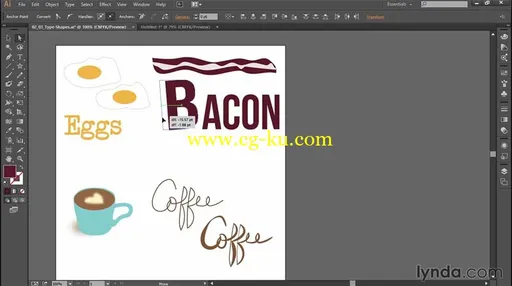 Productivity Tips for Web Designers – Creating customized type for logos and graphics (Oct 23, 2014)的图片2