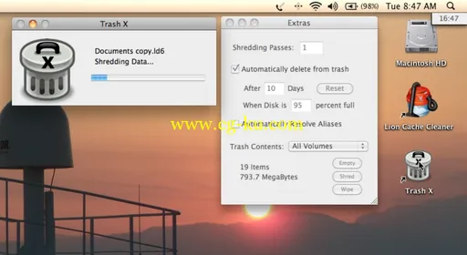 Northern Softworks Trash X 1.9.5 MacOSX的图片1