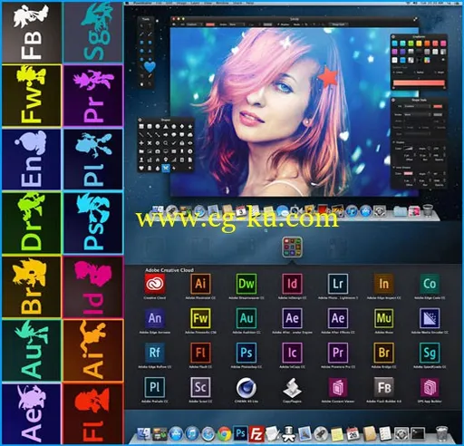 Adobe Creative Cloud Collection November 2014 For MacOSX的图片1