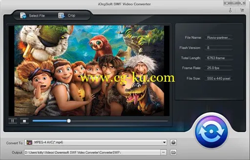 iOrgsoft SWF Converter 2.0.1的图片1