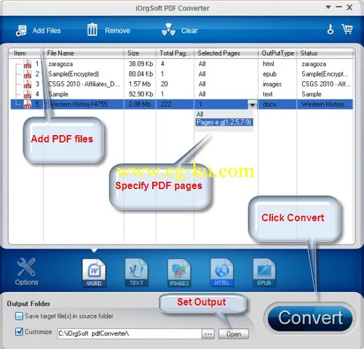 iOrgsoft PDF Converter 2.3.4的图片1