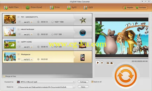 iOrgsoft Video Converter 6.0的图片1