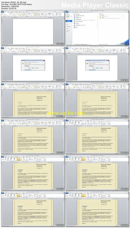 video2brain – Word 2010 Mail Merge Workshop的图片2