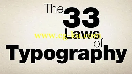 Lynda – The 33 Laws of Typography的图片1