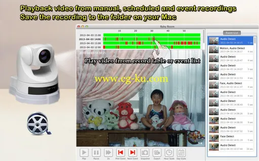 UViewer for Axis Cameras v1.0 MacOSX的图片2