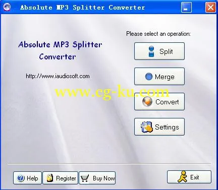 Xrlly Absolute MP3 Splitter Converter 4.0.0的图片1