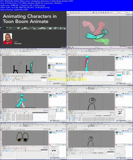 Lynda – Animating Characters in Toon Boom Animate的图片1