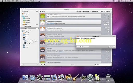 Socialite 1.5.4 MacOSX的图片1