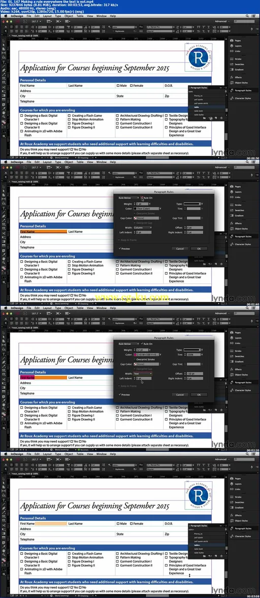 Lynda – InDesign Secrets (Updated Nov 06, 2014)的图片2
