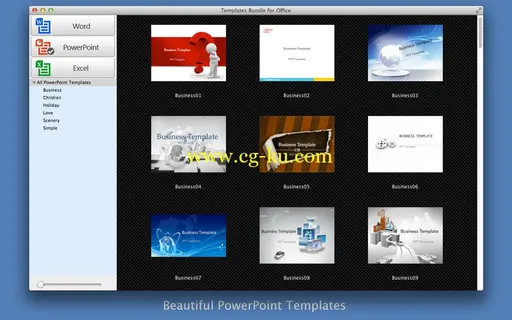 Templates Bundle for Office v1.3 Mac OS X的图片2