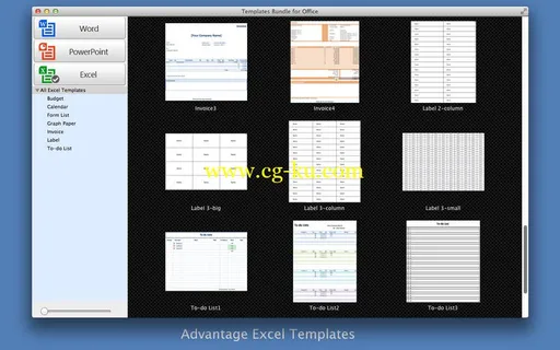 Templates Bundle for Office v1.3 Mac OS X的图片3