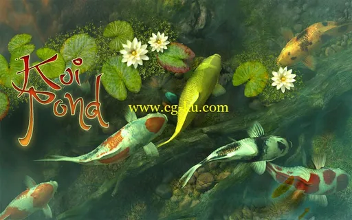 Koi Pond 3D v1.2.0 Multilingual MacOSX的图片1