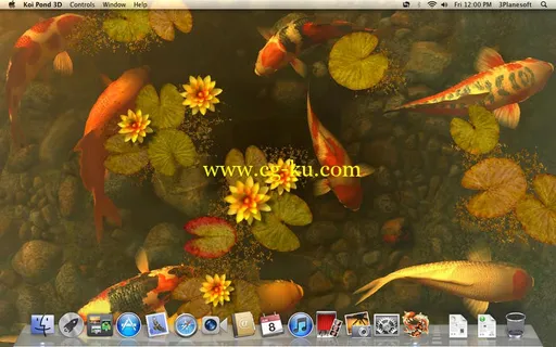 Koi Pond 3D v1.2.0 Multilingual MacOSX的图片2