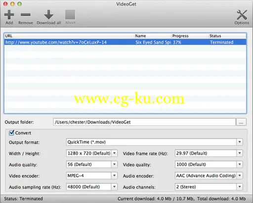 Nuclear Coffee VideoGet 6.0.2.67 Multilingual for MacOSX的图片1