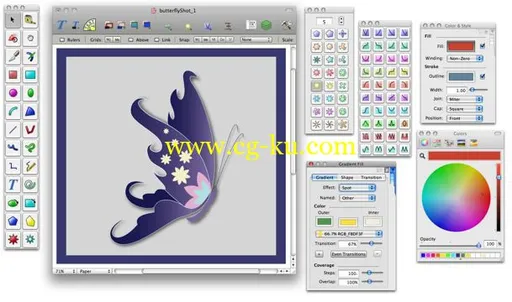 EazyDraw v4.3.0 MacOSX的图片1