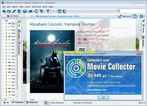 Collectorz.com Movie Collector Cobalt Pro 8.5的图片2