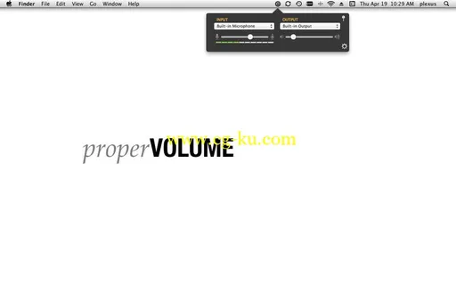 ProperVOLUME v1.1.4 Mac OS X的图片1