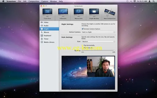 Synium Screenium 2.1.8 MacOSX的图片1