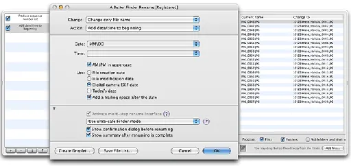 A Better Finder Rename 9.53 MacOSX的图片1