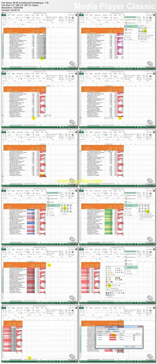 VTC – Microsoft Excel 2013 Essential Training的图片2