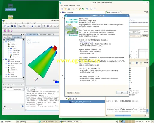 SIMULIA TOSCA Fluid 2.4 Linux的图片2
