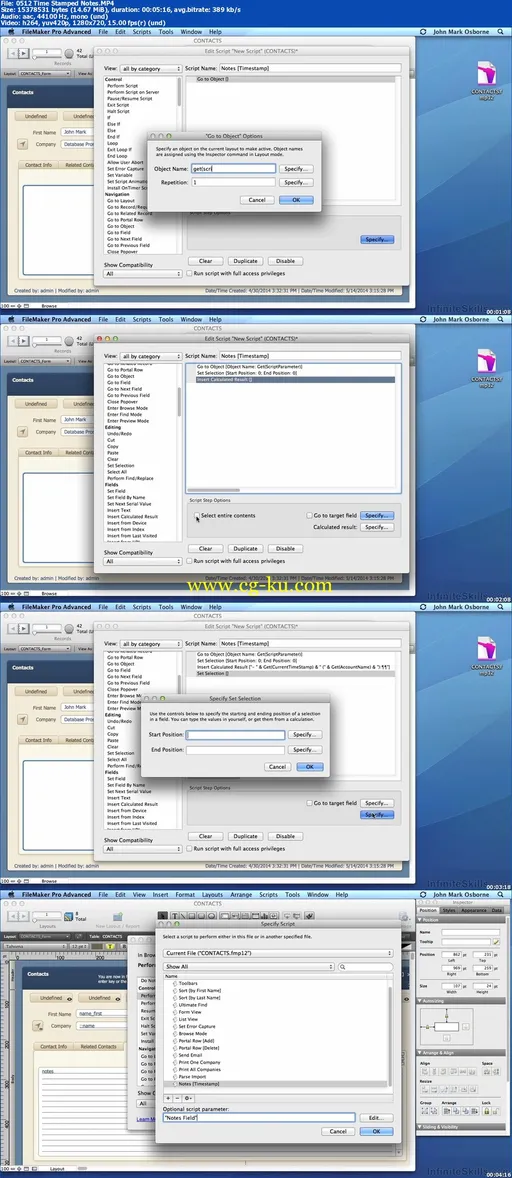 InfiniteSkills – FileMaker – Practical Techniques Training Video的图片2