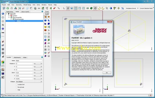 Mentor Graphics FloVENT 10.1 Update1的图片2