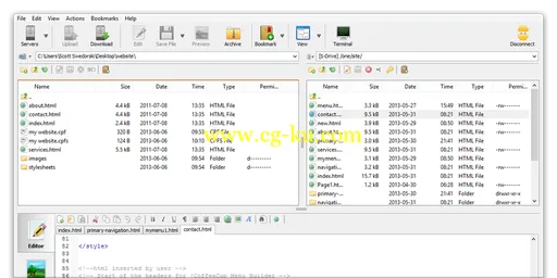 CoffeeCup Direct FTP v6.9.2015的图片1