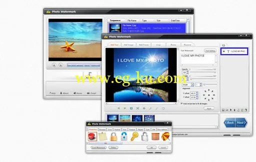 WonderFox Photo Watermark 1.1 图片加水印工具的图片1