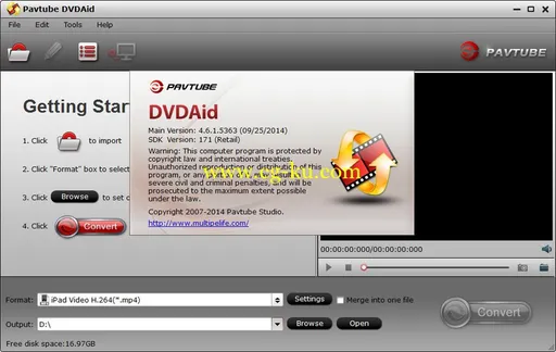 Pavtube DVDAid 4.9.0.0 Multilingual的图片2